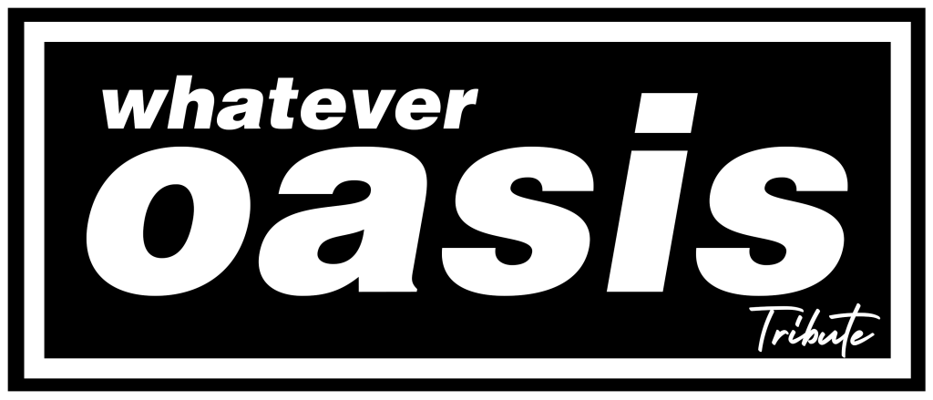 Whatever Oasis Tribute Logo Black