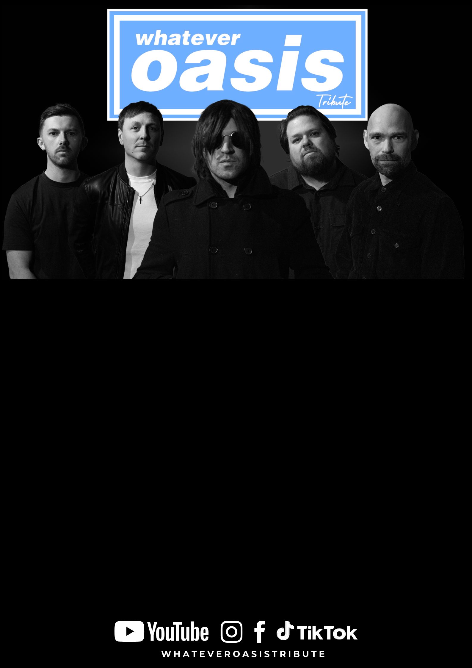 Whatever Oasis Tribute Poster V2